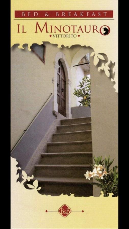 Il Minotauro B&B A 5 Minuti Da Popoli Vittorito Dış mekan fotoğraf